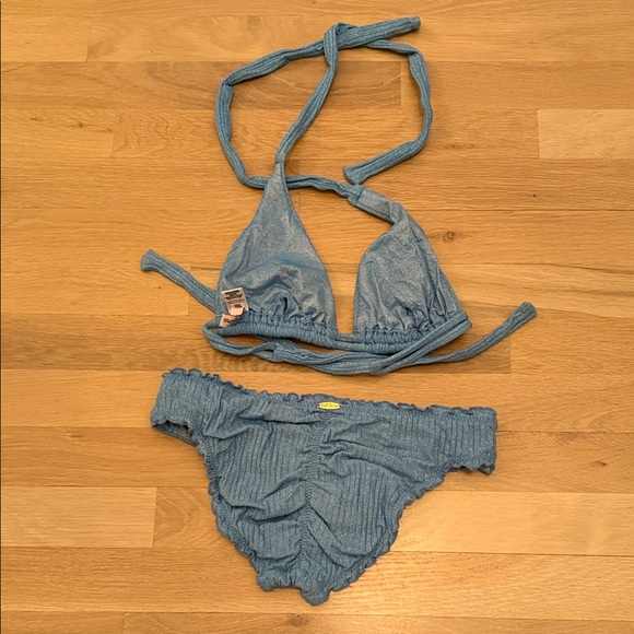 Luli Fama Blue Bikini Set - Picture 2 of 3